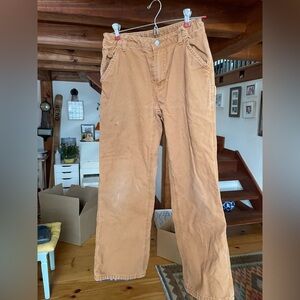 Lined Carhartt boys pants